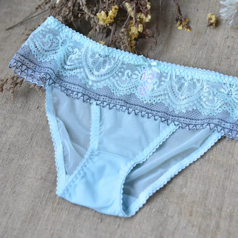 Ultra-Thin Sexy Removable Strap Half Cup Bra Set