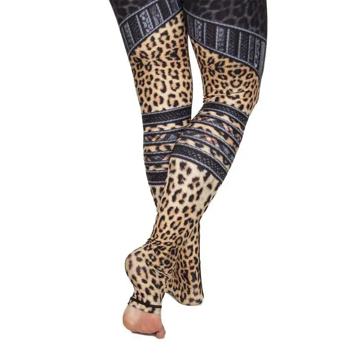 High Waist Killmonger 3D Print Fitness Leggings