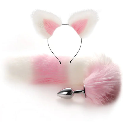 Fox Tail Cosplay Accessory for Women (Wearable)