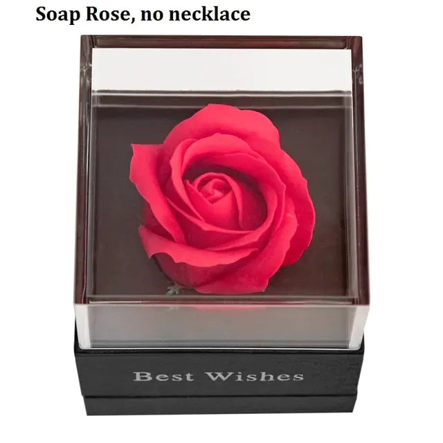 Valentine Eternal Rose Jewelry Gift Box
