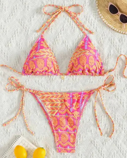 Bohemian Style Bikini Set