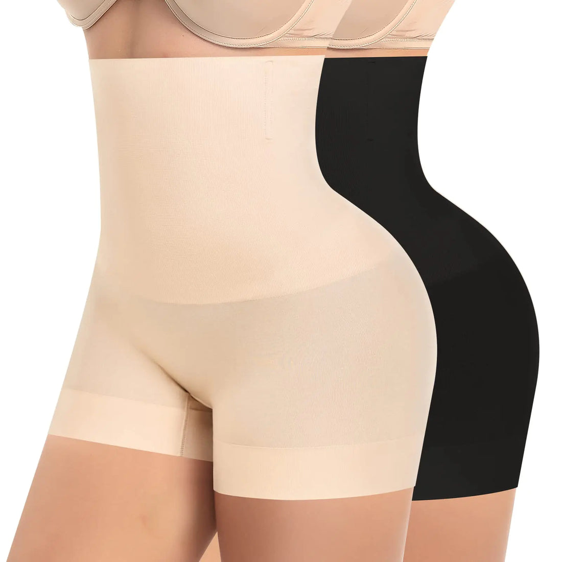 Womens Seamless Shaping Boyshorts Panties Tummy Control Underwear Slimming Shapewear Shorts 
