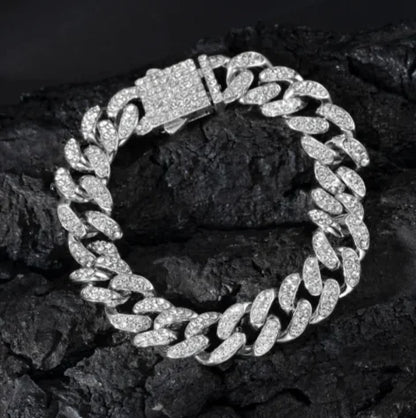 13mm Iced Cuban Link Set