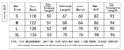 Casual Split Sweater Set