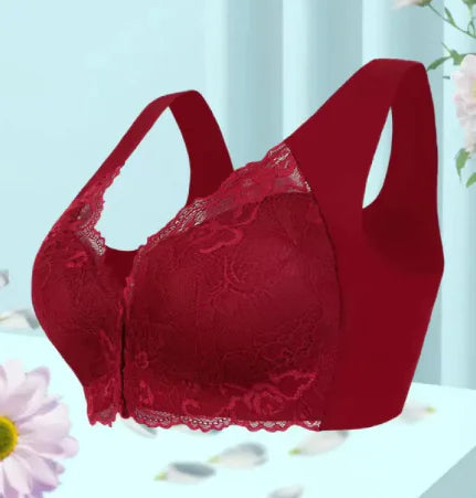 Front Buckle Thin Lace  Bra