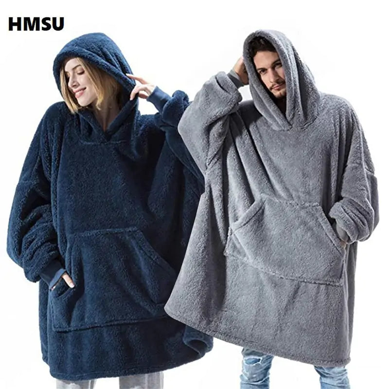Oversized Hoodie Blanket &amp; Socks