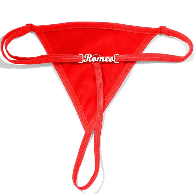 Personalised T-string Thong