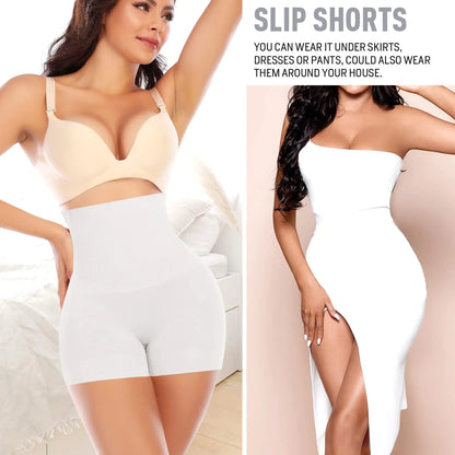 Seamless Shaping Boyshorts Panties for Women Slip Shorts Under Dress Shapewear Shorts Tummy Control Underwear C