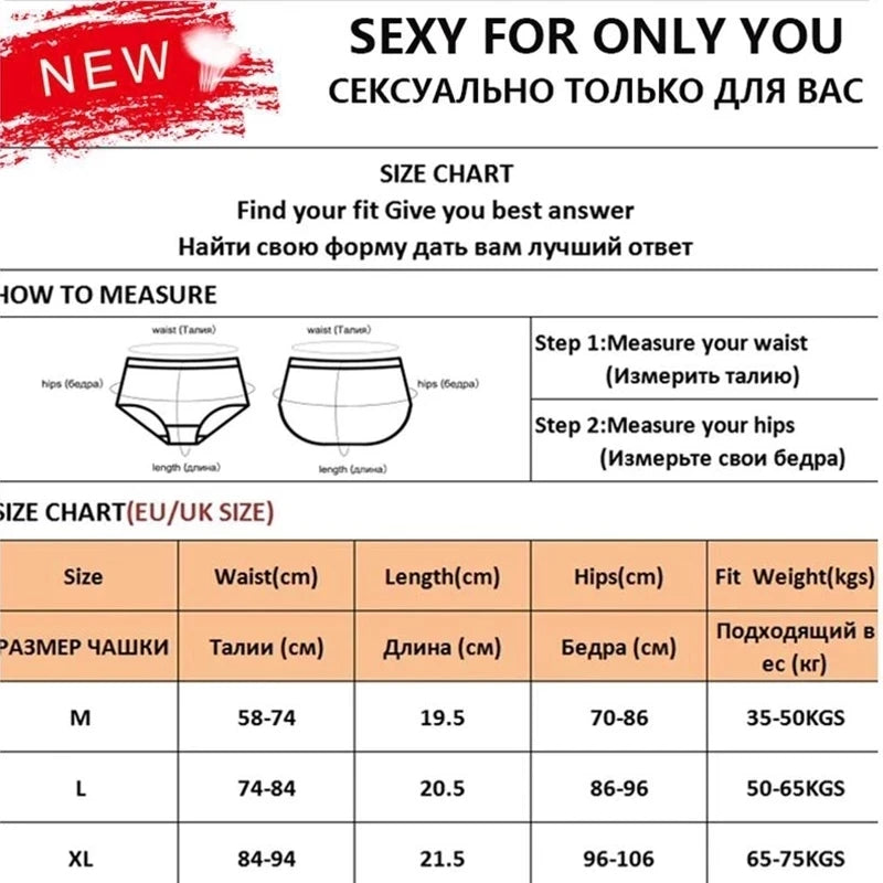 Women Sexy Lace Panties Plus Size Underwear FINETOO Temptation Letter Waist Briefs Ladies Soft Panty Mid-Rise Female Underpants