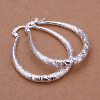 Fashion for women 925 Sterling Silver wedding hook beautiful High quality Earring Jewelry gift