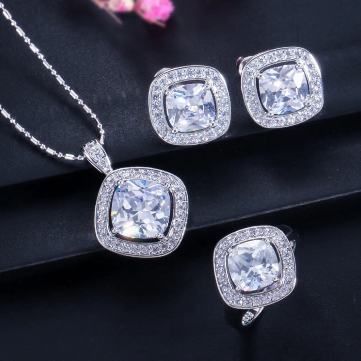 Festive Fashion 4pc Princess Signature Jewelry Set