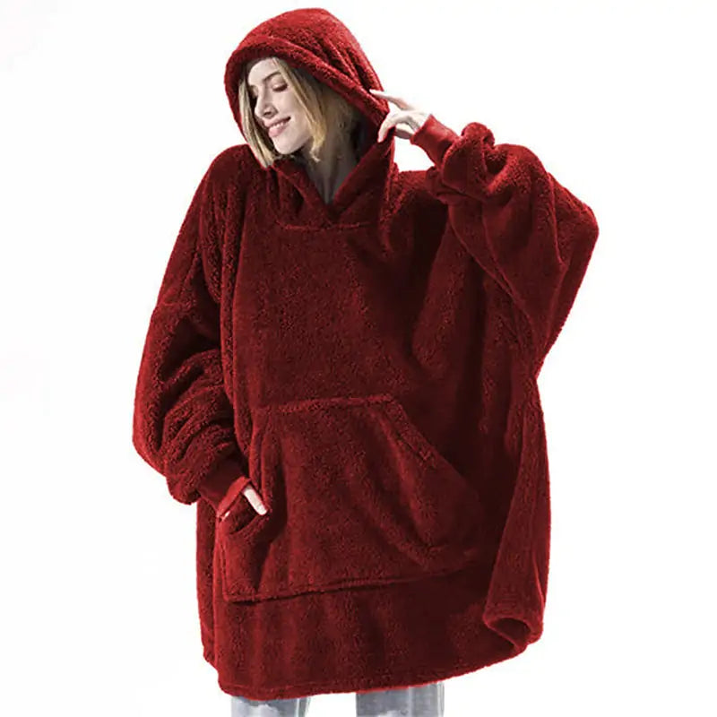 Oversized Hoodie Blanket &amp; Socks