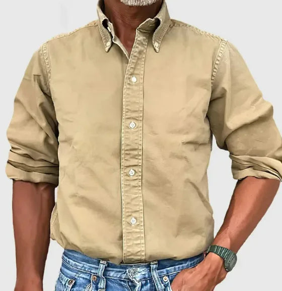 Long Sleeve Lapel Men&