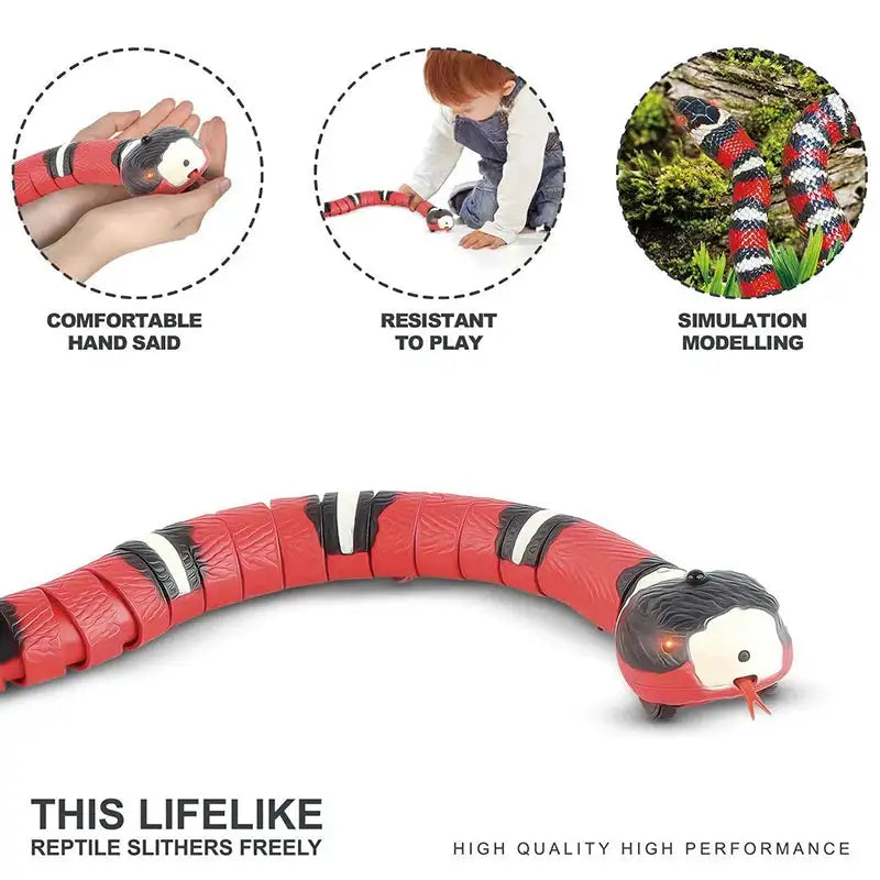 Smart Sensing Interactive Pet Snake