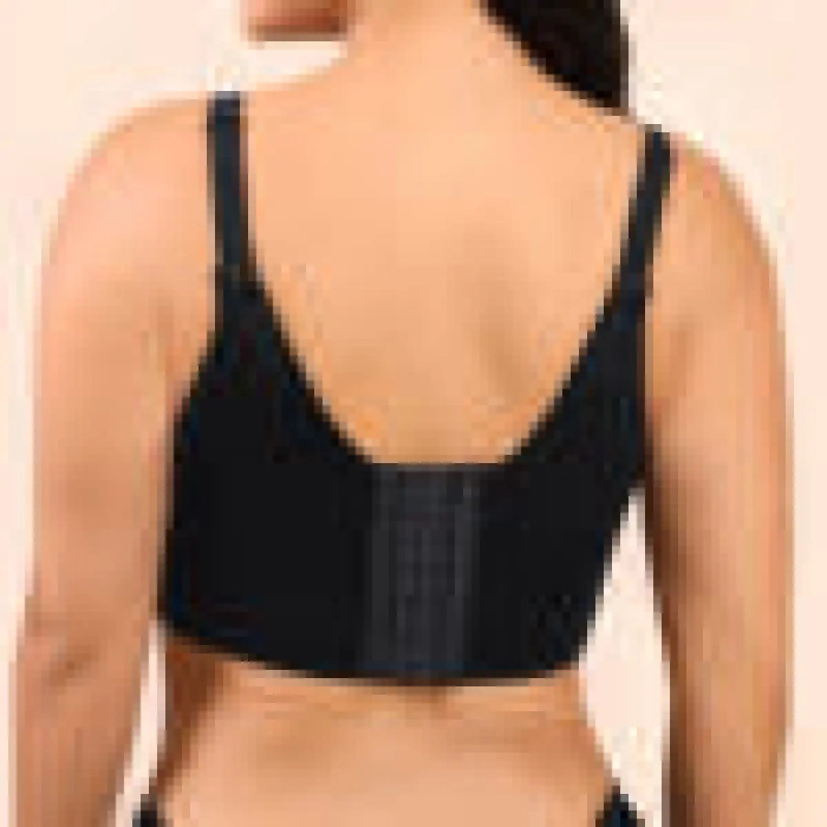 Large Glossy Push-Up Anti-Sag Bra with Steel Ring