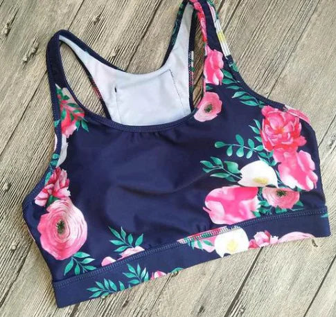Sports Bra with Phone Pocket for Yoga