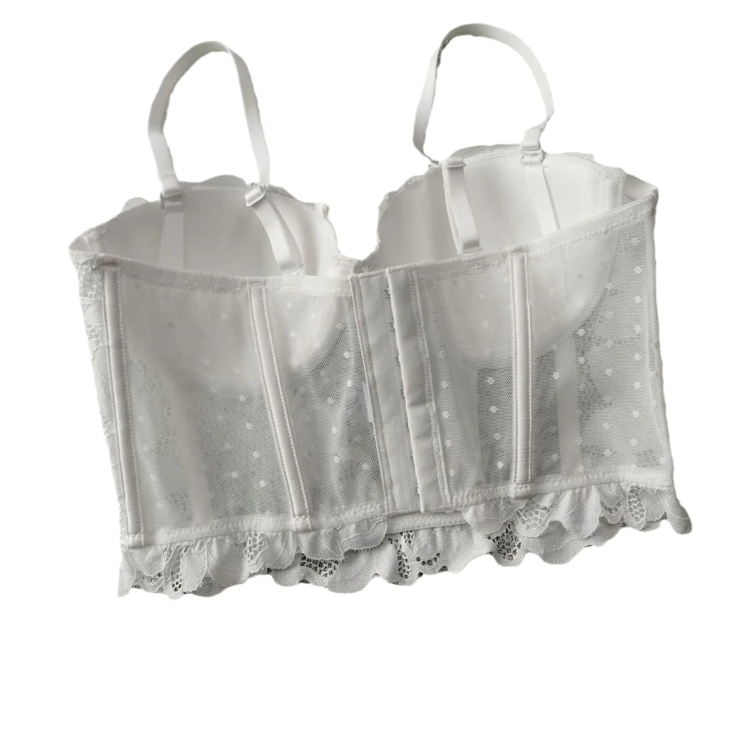 French Lace Fishbone Summer Lingerie Set with Bra