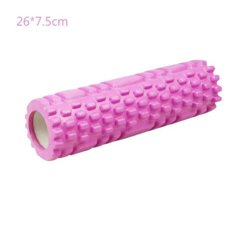 Fitness Foam Roller Set: Yoga Column &amp; Soft Yoga Block