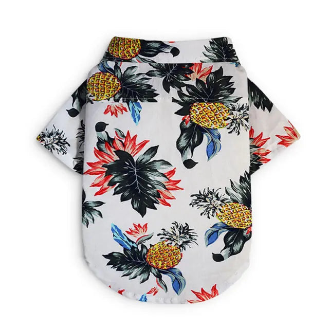 Summer Pet Printed Clothes