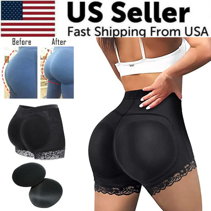 Booty Shaper Padded Underwear Panty Women&