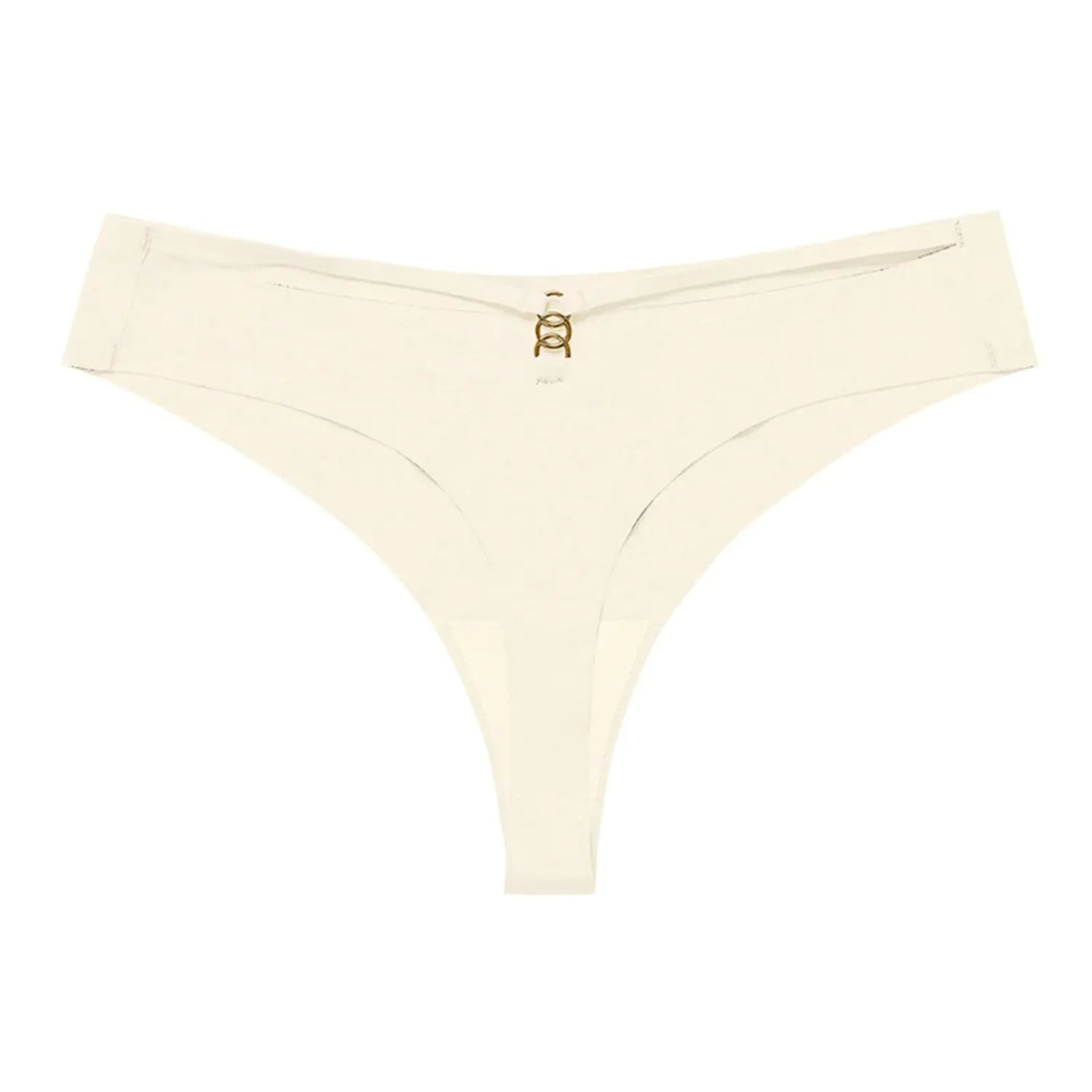 Seamless Ice Silk One-piece Sports Underwear T-string For Women