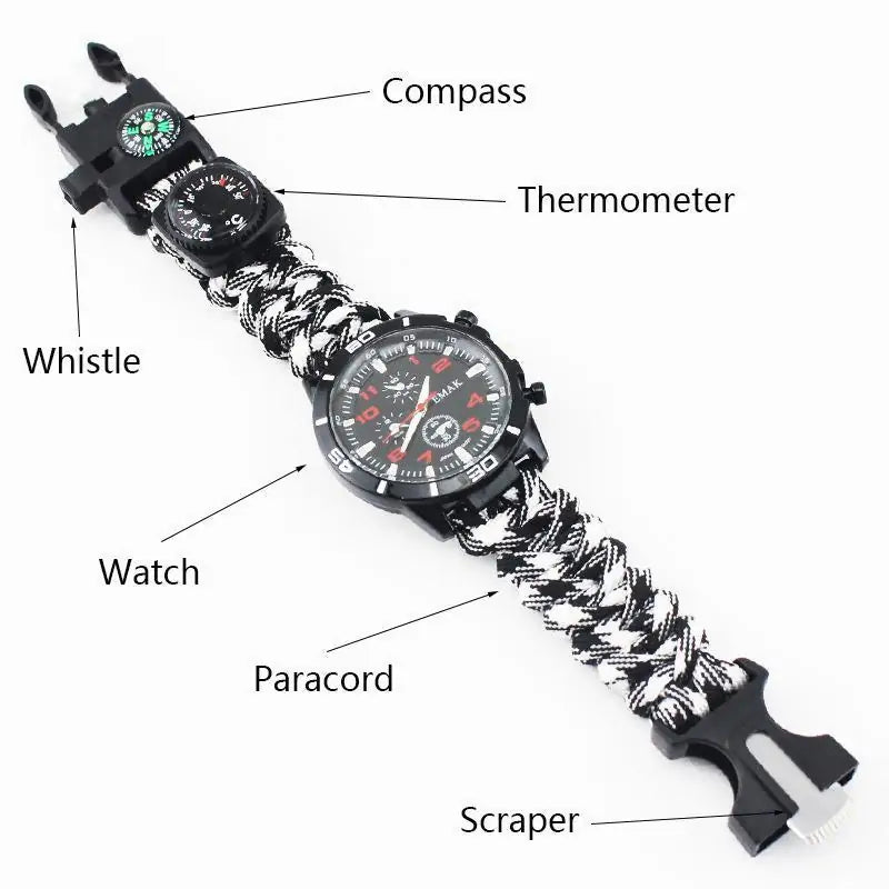 5 In 1 Multi Tool Survival Watch