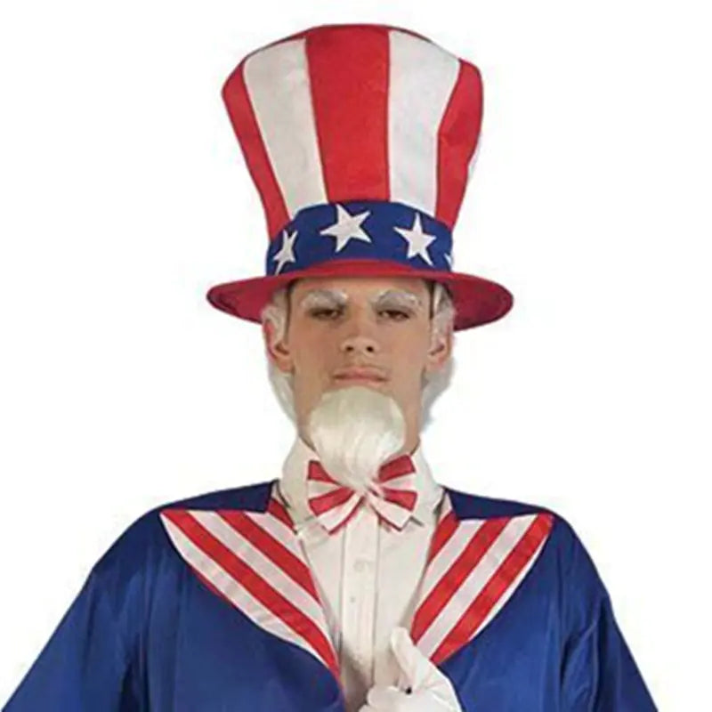 Uncle Sam Cosplay Costume for Stage Performance