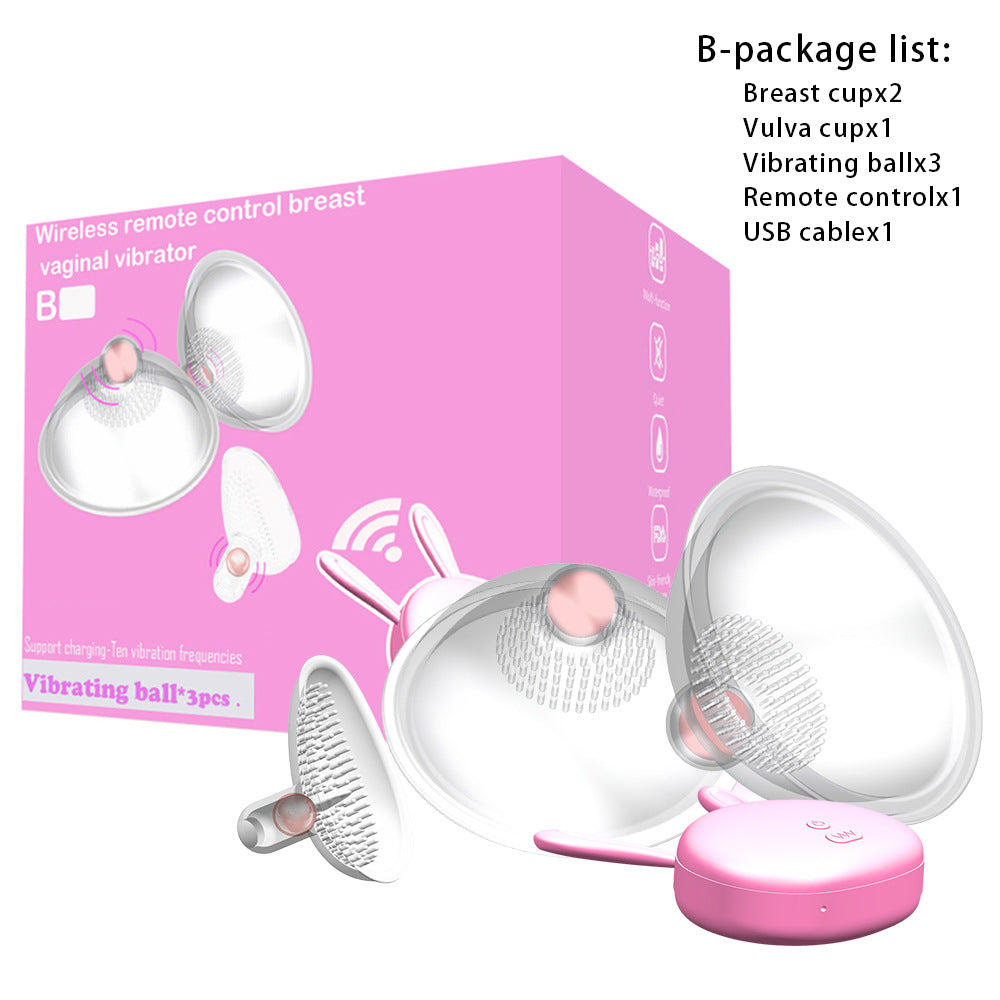 Vibrating Ball - Breast and Clitoris Suction Device (One)