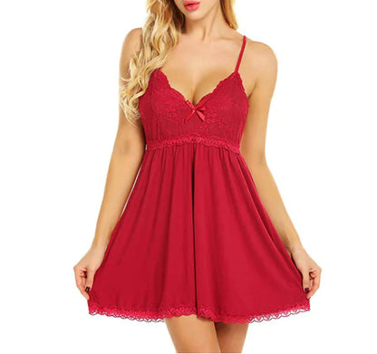 Lace Lingerie Sling Dress