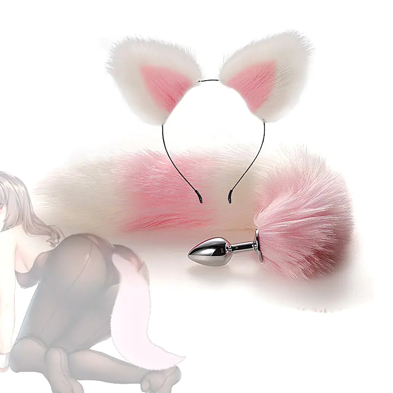 Fox Tail Cosplay Accessory for Women (Wearable)