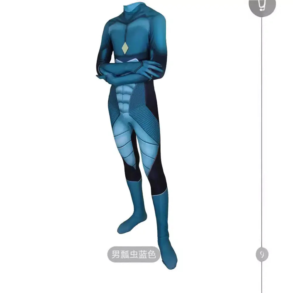 Halloween Ladybug Cat Noir Bodysuit Cosplay Costume