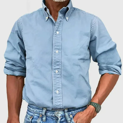 Long Sleeve Lapel Men&