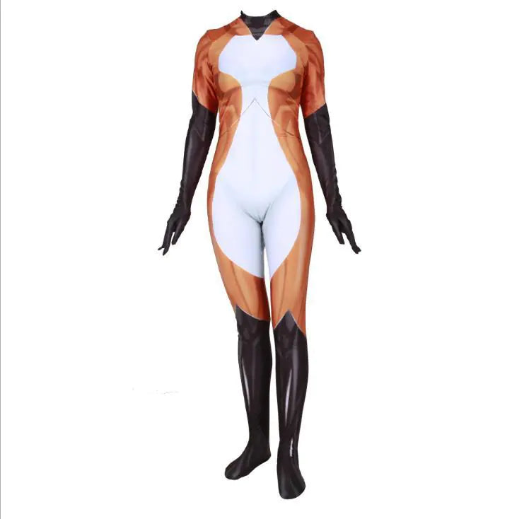 Halloween Ladybug Cat Noir Bodysuit Cosplay Costume