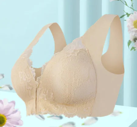 Front Buckle Thin Lace  Bra