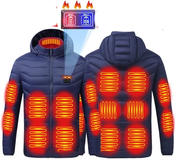 Full-Body Heated USB Charging Jacket