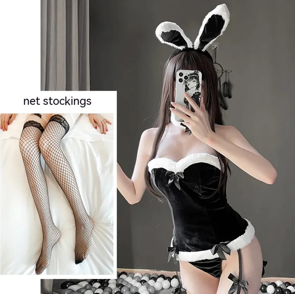 Women's Bunny Lingerie Set
