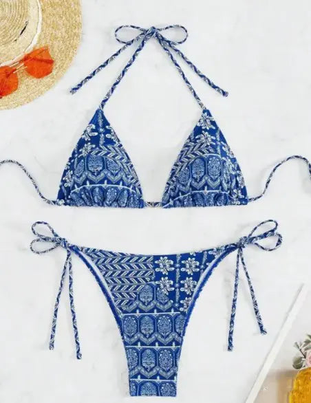 Bohemian Style Bikini Set