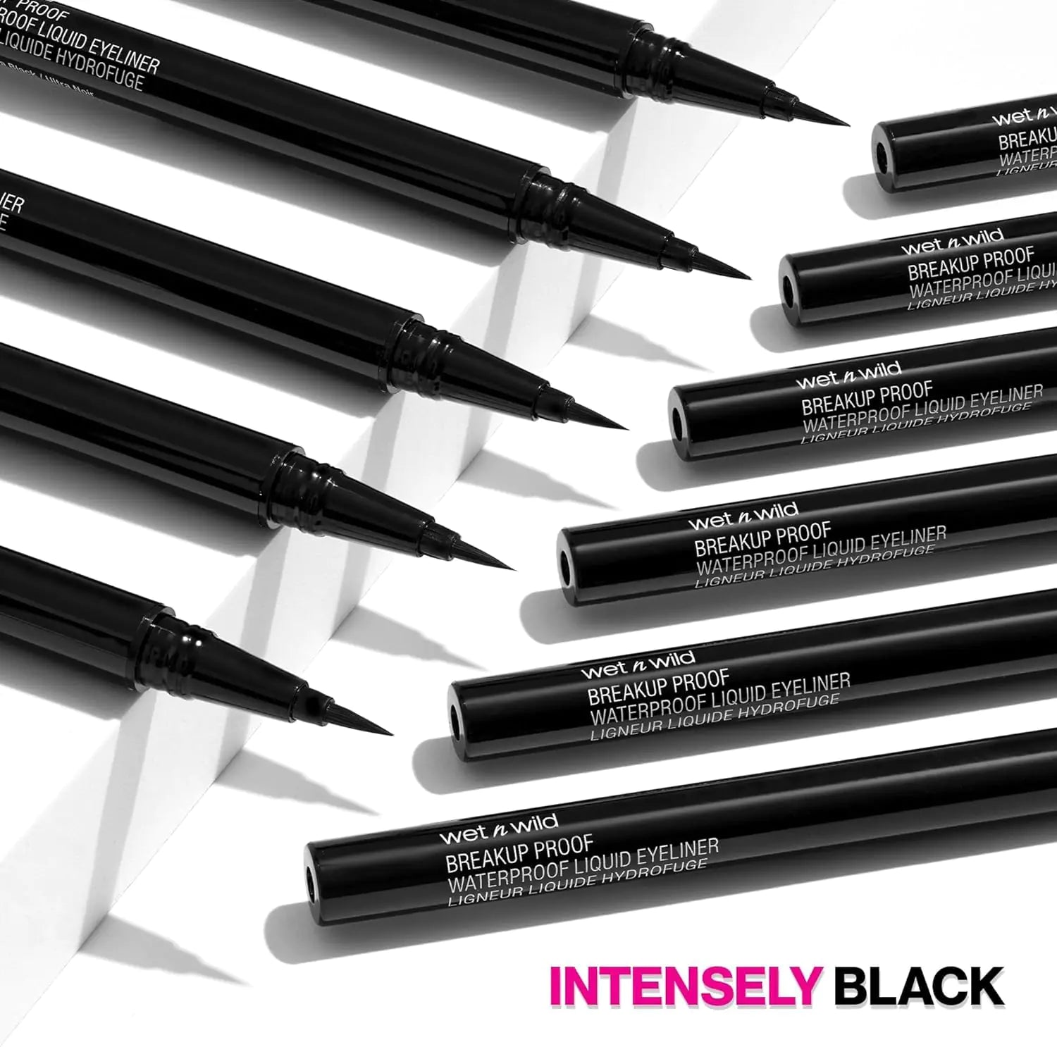 wet n wild Mega Last Breakup Proof Liquid Eyeliner - Quick Drying, Smudge-Resistant, 16-Hour Wear - Cruelty-Free &amp; Vegan - Black 0.03 Fl Oz (Pack of 1)