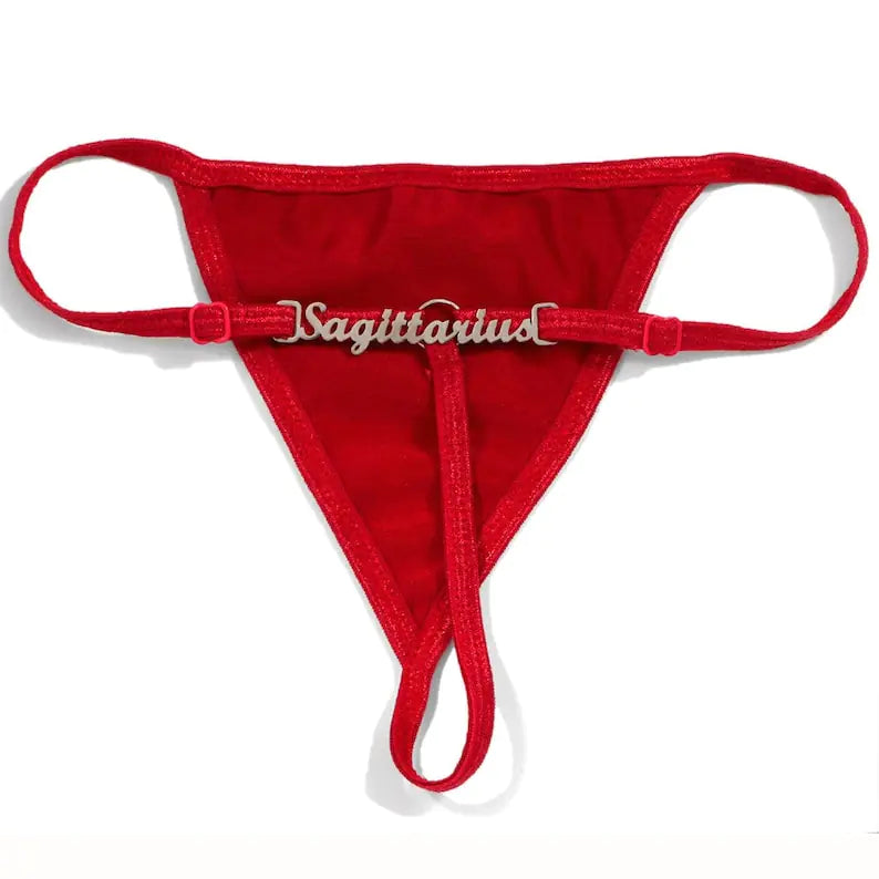 Personalised T-string Thong