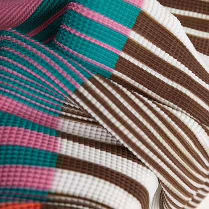 Mixed Print Pleated Set