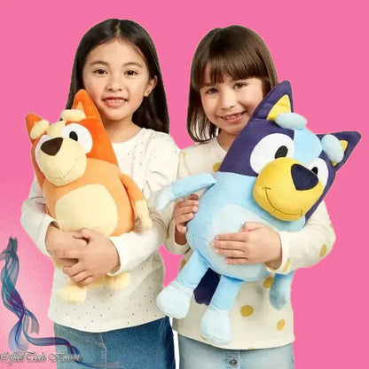 17/28cm Bluey &amp; Bingo Family Plush Toys - Cartoon Dog Stuffed Animals, Soft Plush Dolls, Perfect For Birthday &amp; Christmas Gifts
