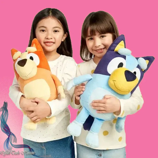 17/28cm Bluey & Bingo Family Plush Toys - Cartoon Dog Stuffed Animals, Soft Plush Dolls, Perfect For Birthday & Christmas Gifts