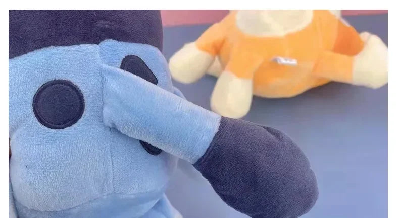 28cm 17cm Bluey Family Plush Toys Cute Simulation Pet Dog Patrol Bingo Sister Kawai Plush Children&