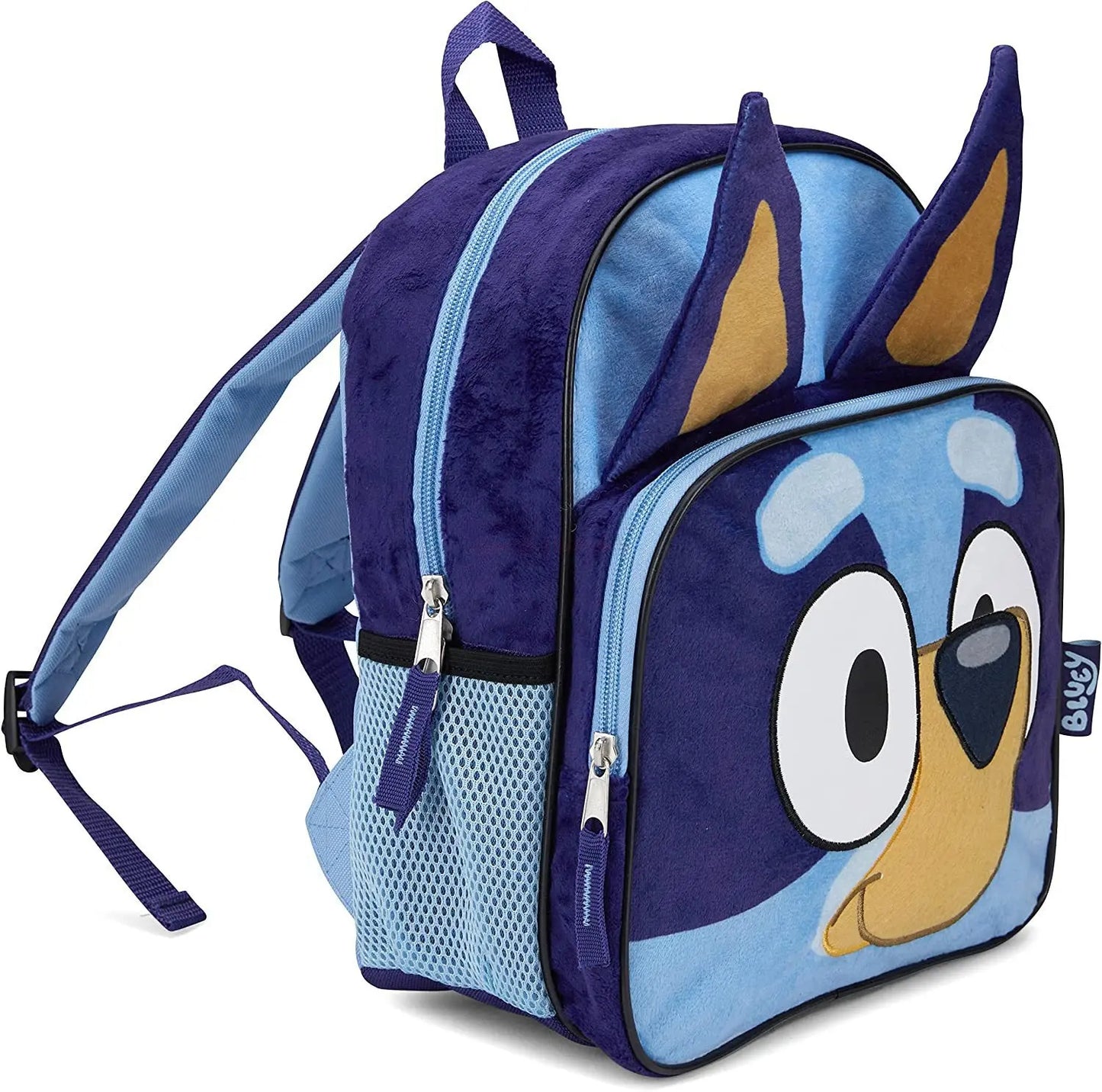 Bluey Dog Backpack Blue Purple Plush Simple Oxford Cloth Schoolbag Pocket Education Bingo Dog Schoolbag Children Christmas Gift