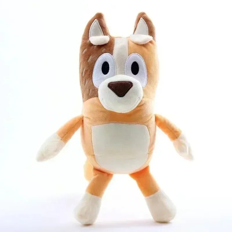 28cm 17cm Bluey Family Plush Toys Cute Simulation Pet Dog Patrol Bingo Sister Kawai Plush Children&