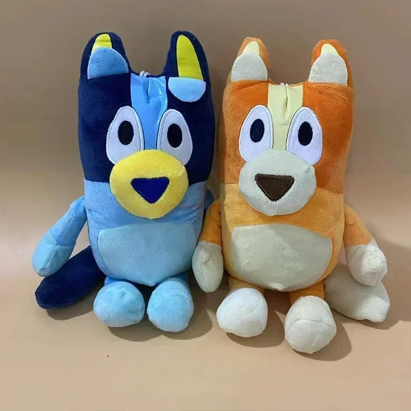 Bluey Family Plush Toys Cute Simulation Pet Dog Patrol Bingo Sister Kawai Plush Children&