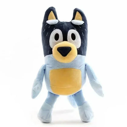 17/28cm Bluey &amp; Bingo Family Plush Toys - Cartoon Dog Stuffed Animals, Soft Plush Dolls, Perfect For Birthday &amp; Christmas Gifts