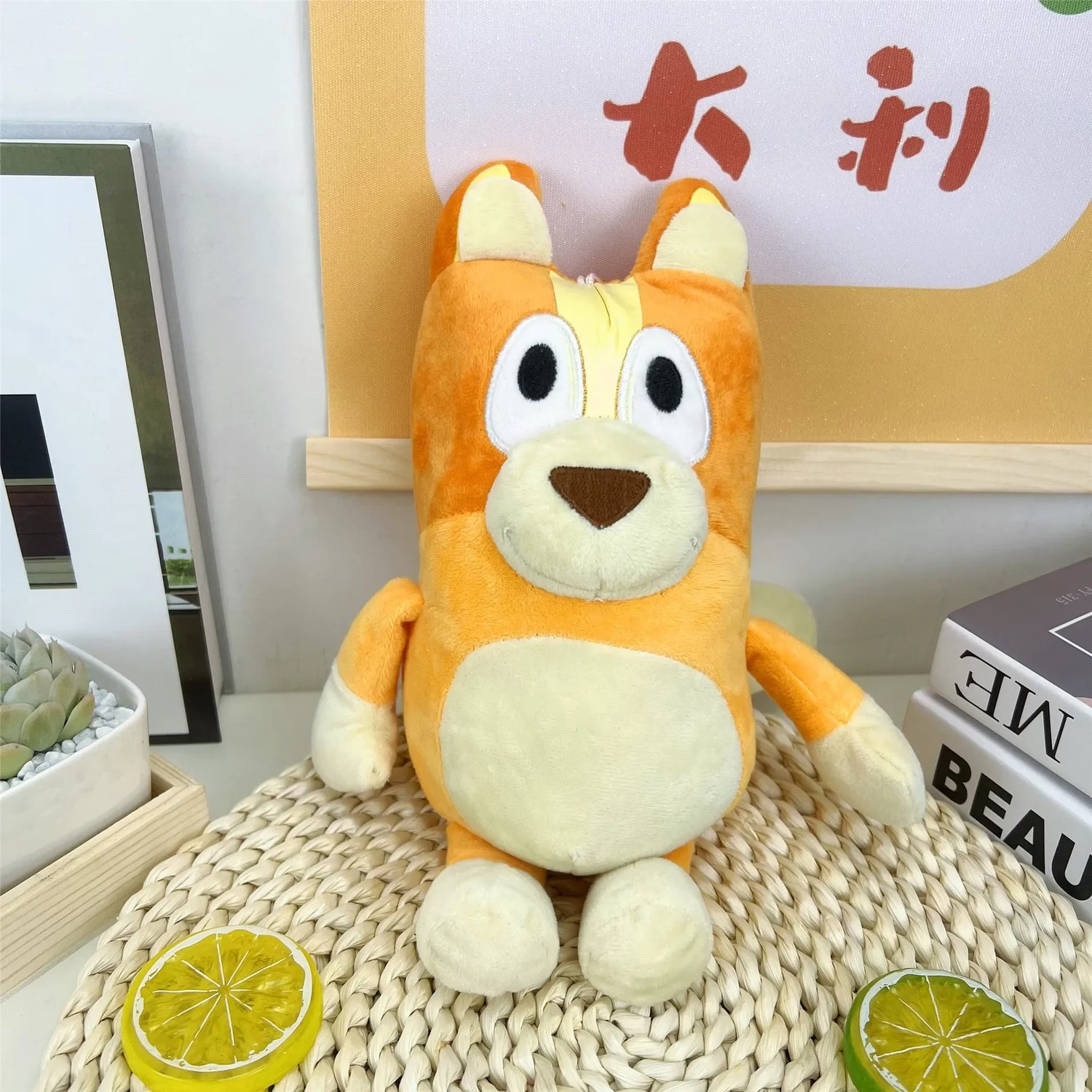 17/28cm Bluey &amp; Bingo Family Plush Toys - Cartoon Dog Stuffed Animals, Soft Plush Dolls, Perfect For Birthday &amp; Christmas Gifts