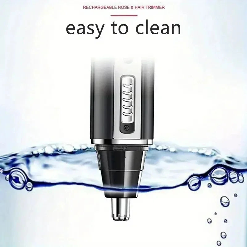 1PC-Multi Functional Beauty Alecoy Four in One Electric Nose Hair Trimmer, Perfect Solution for Sideburns Shaving, MEN&