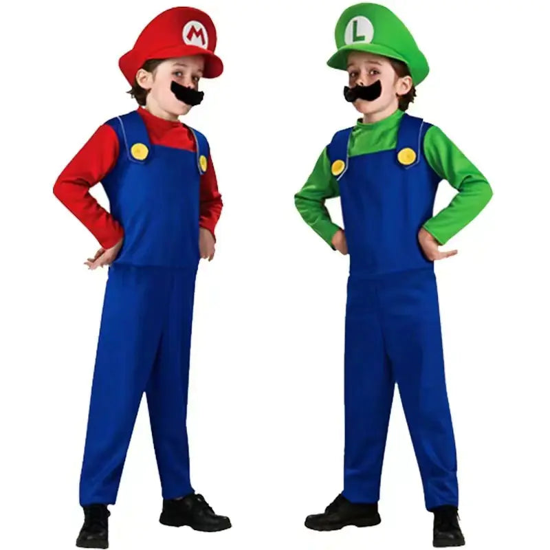 Super Mario Costumes for Kids and Parent Performances